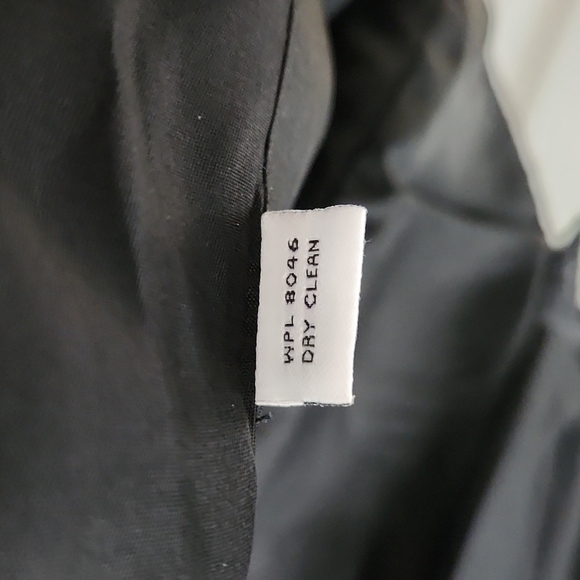 Style & Co. Jacket blazer black sparkle lined size 18 New Years Eve party - Picture 8 of 8